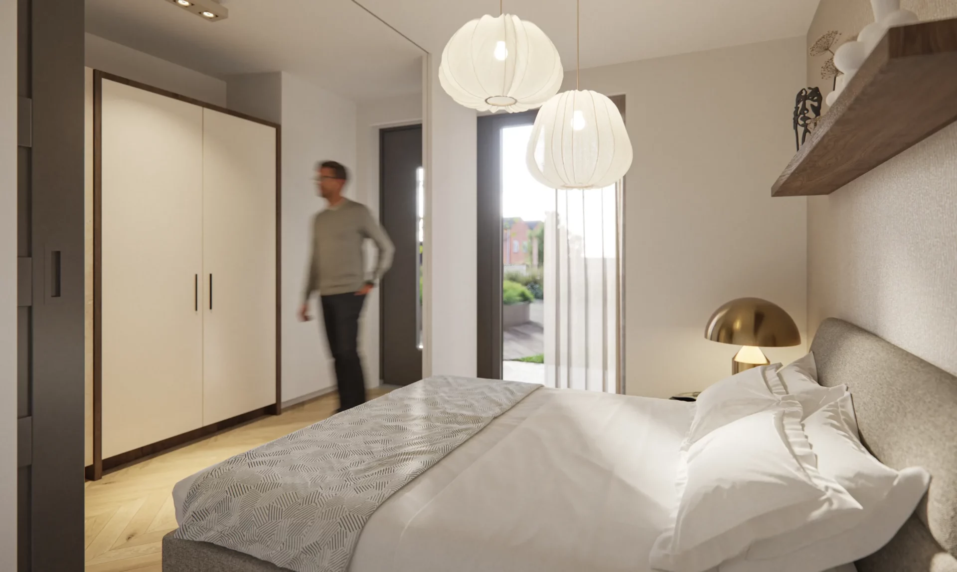 2-kamer-slaapkamer-HofVanNieuwland-scaled