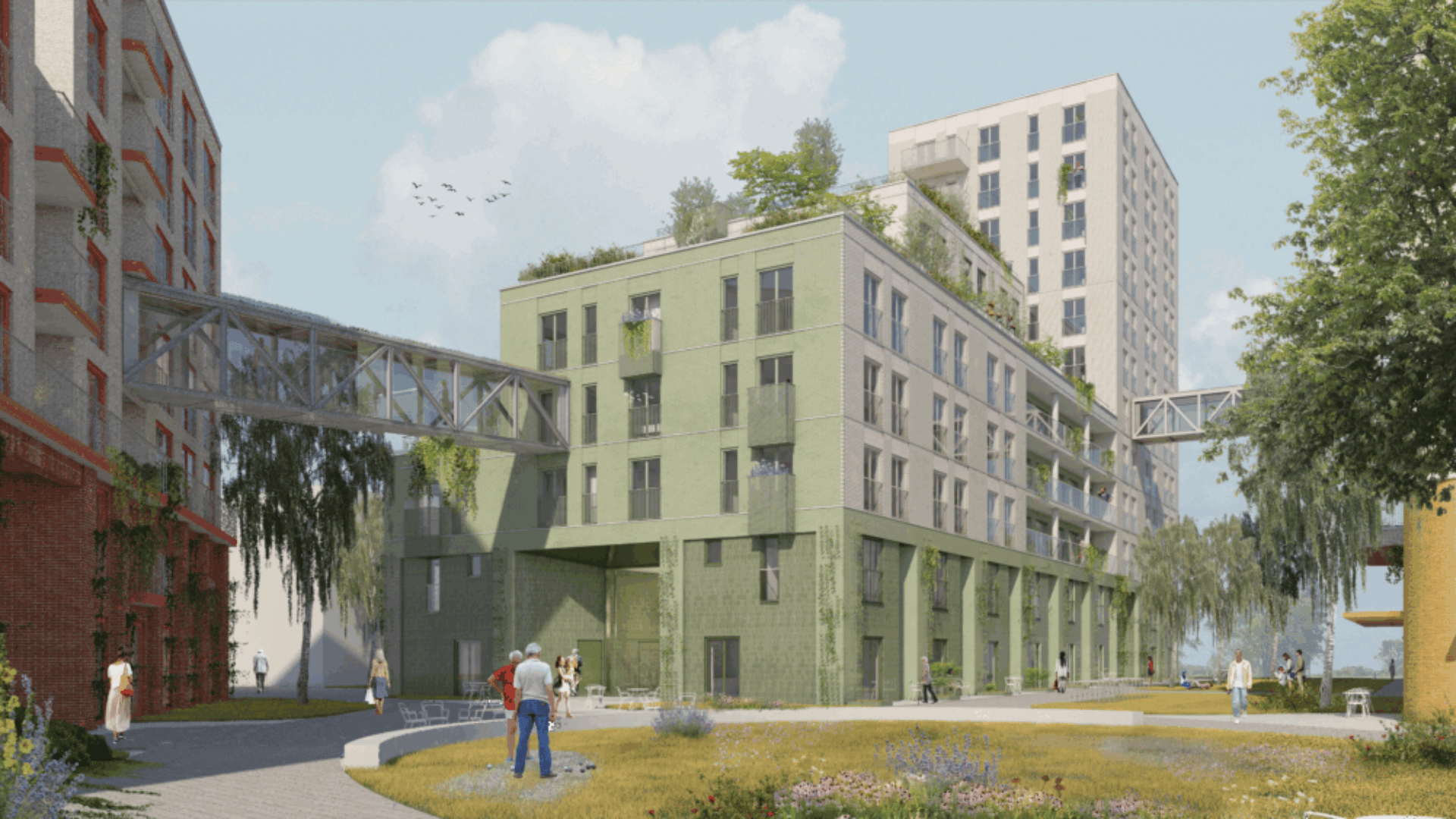 Winkelsteeg Nijmegen, R-Kwadraat Bouw, Remmers Bouwgroep, Roozen van Hoppe, Nijmegen, Woonwerk Architecten