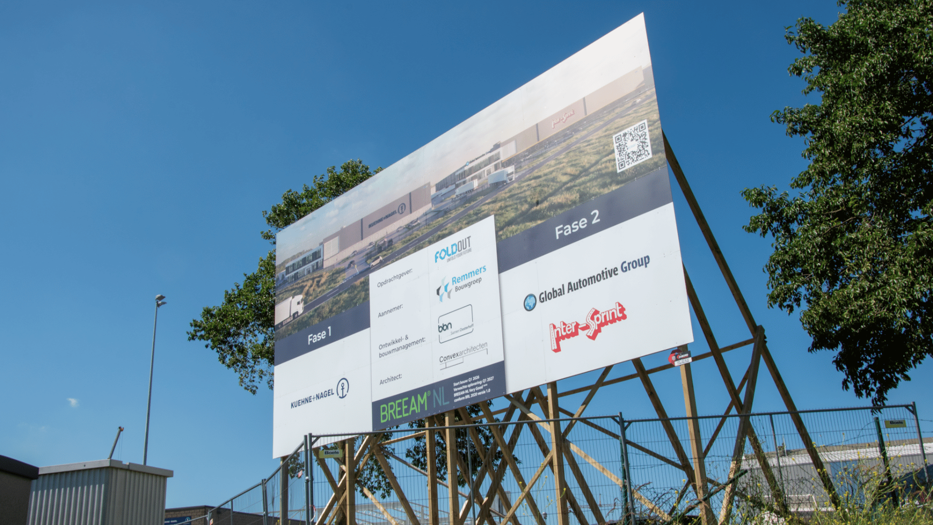 Bouwbord DC Foldout Moerdijk